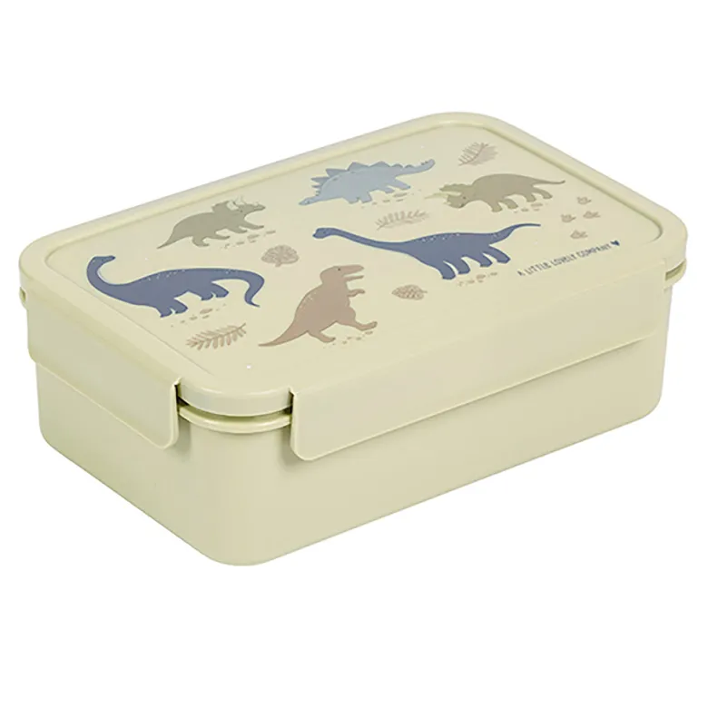 A Little Lovely Company Bento Lunchbox - Dinosaur