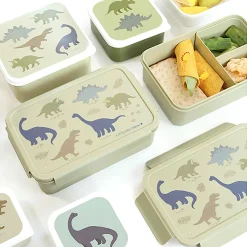 A Little Lovely Company Bento Lunchbox - Dinosaur
