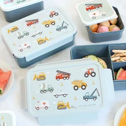 A Little Lovely Company Bento Lunchbox – Vehicles