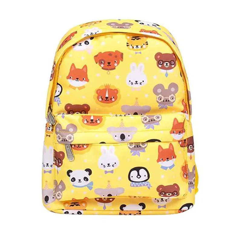 A Little Lovely Company Backpack, Small - Animal Friends