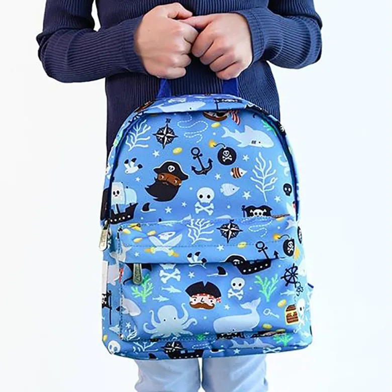 A Little Lovely Company Backpack, Small - Pirates
