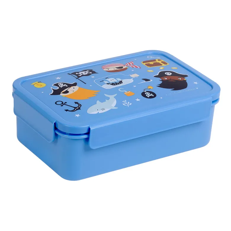 A Little Lovely Company Bento Lunchbox - Pirates
