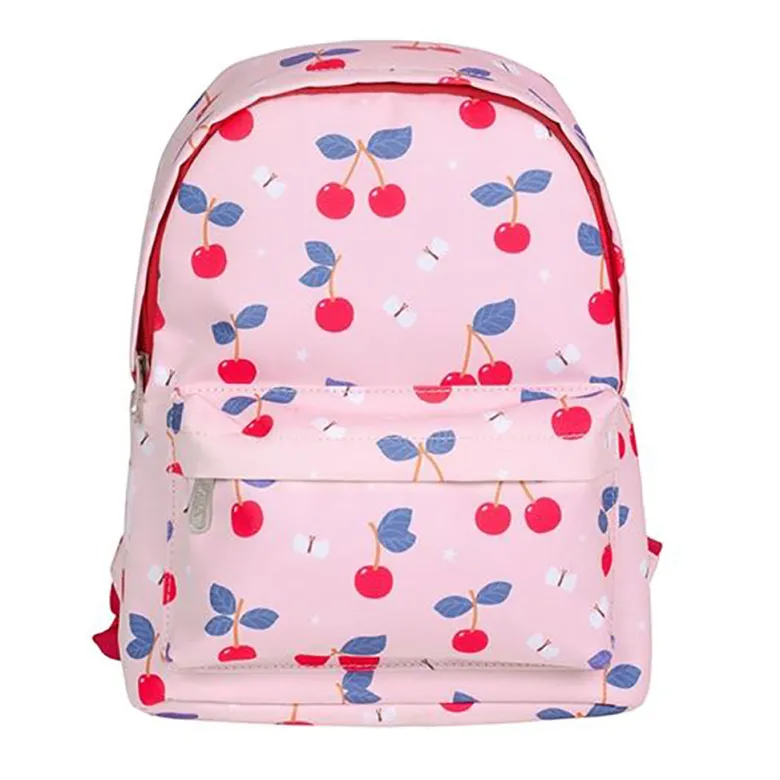 A Little Lovely Company Backpack, Small - Cherry