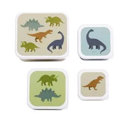 A Little Lovely Company Lunchbox Set, Dino
