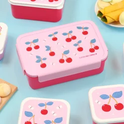A Little Lovely Company Lunchbox, Bento - Cherry