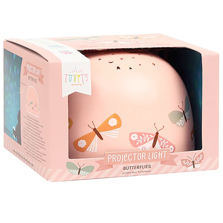 A Little Lovely Company, Projector Night Light - Butterflies