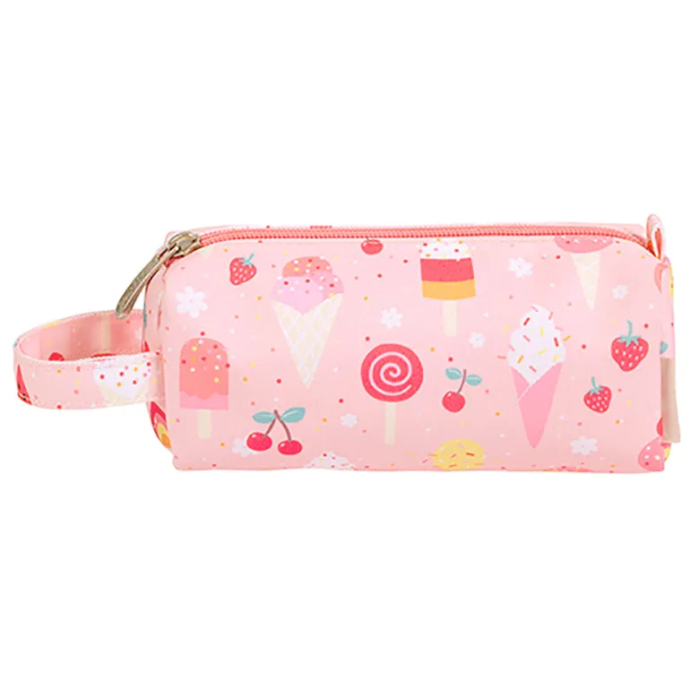 A Little Lovely Company Pencil Case, Ice Cream Cone