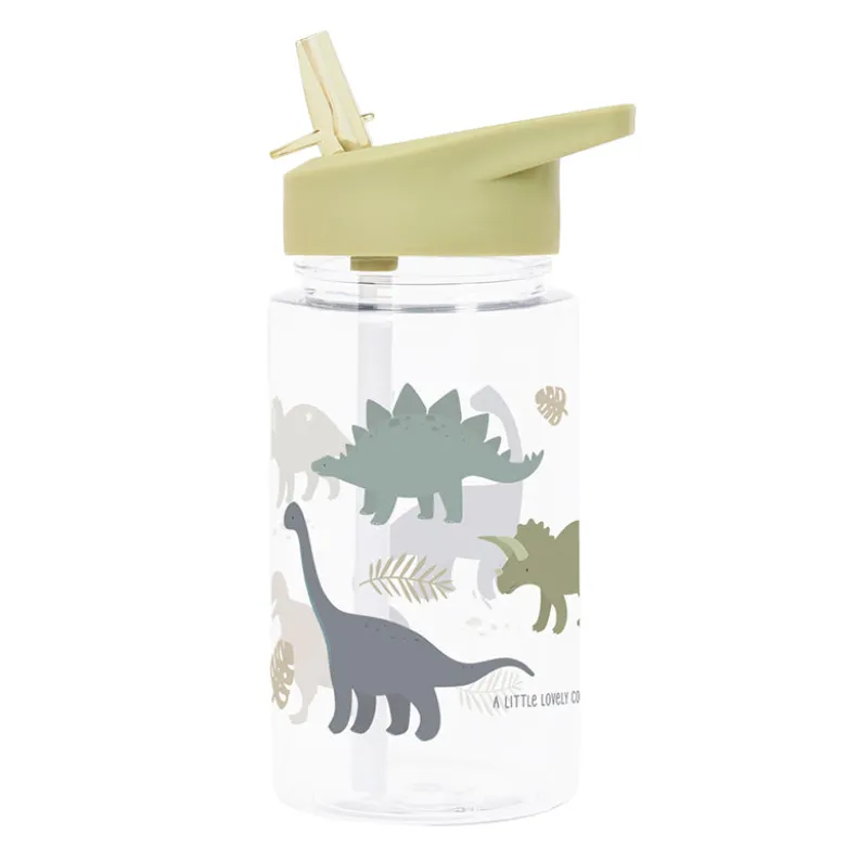A Little Lovely Company Water Bottle, Dinosaur