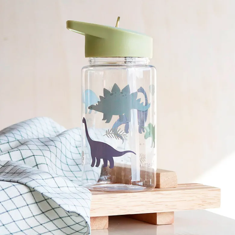 A Little Lovely Company Water Bottle, Dinosaur