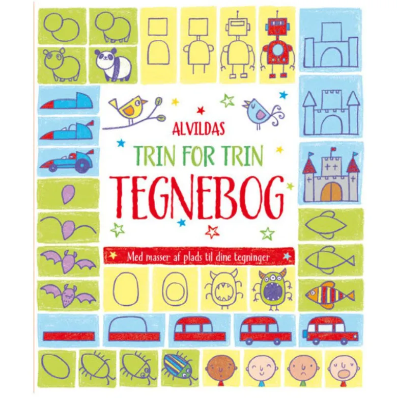 Alvilda's Step-by-Step Drawing Book