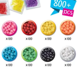 Aquabeads Refill Set with Solid Beads