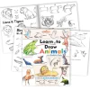 Artbook: Learn to Draw Animals - For Kids Aged 7 and Up