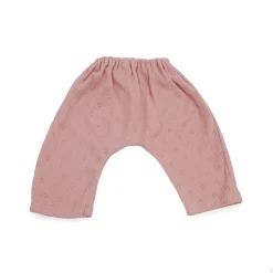 Así dukketøj til Leo og Leonora babydukke, str. 46 cm, Bomuldsbukser - Rosa