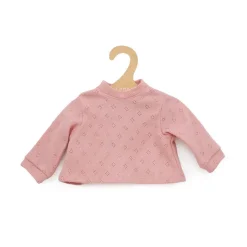 Así dukketøj til Leo og Leonora babydukke, str. 46 cm, Langærmet t-shirt - Rosa