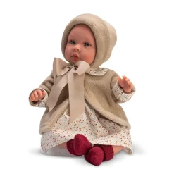 Así Leonora babydukke, 46 cm - Sandfarvet jakke