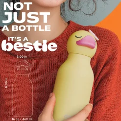 Asobu Bestie Animal Thermo Drink Bottle, 460 ml - Duck