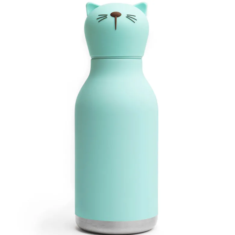 Asobu Bestie Animal Thermal Water Bottle, 460 ml - Cat