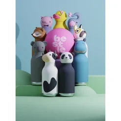 Asobu Bestie Animal Thermal Water Bottle, 460 ml - Cat