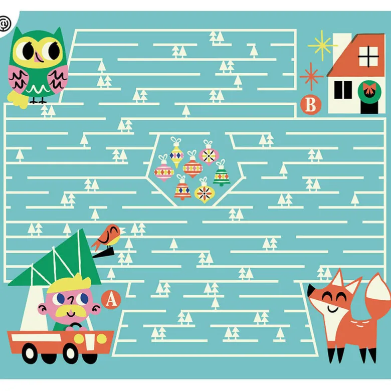Auzou Activity Cards, 20 Christmas Challenges