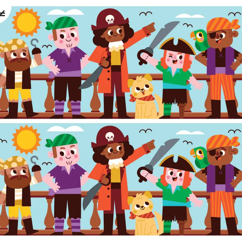 Auzou Activity Cards, 20 Tasks - Pirates