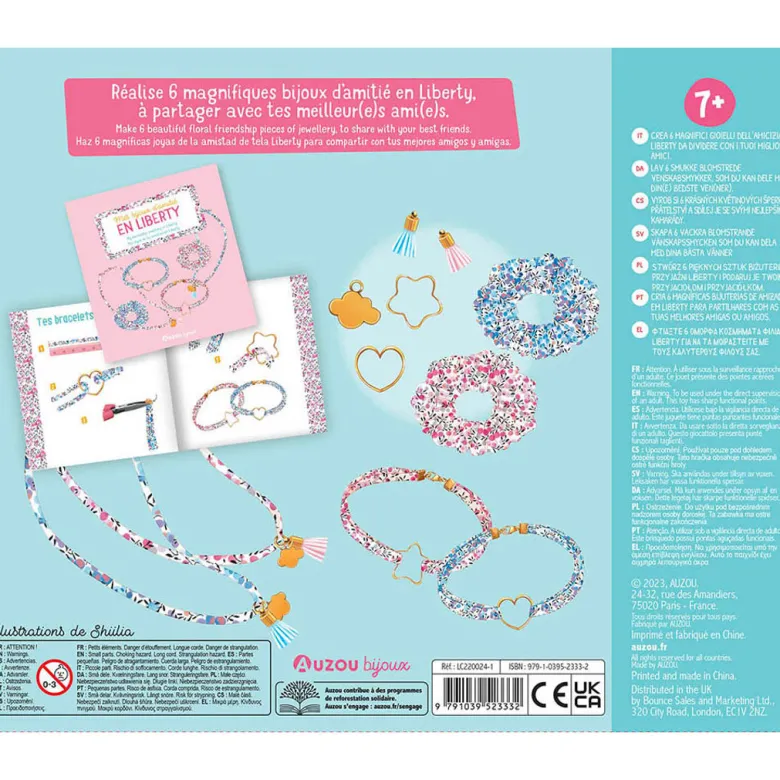 Auzou DIY Jewelry Kit, Jewellery Factory - Friendship Bracelets