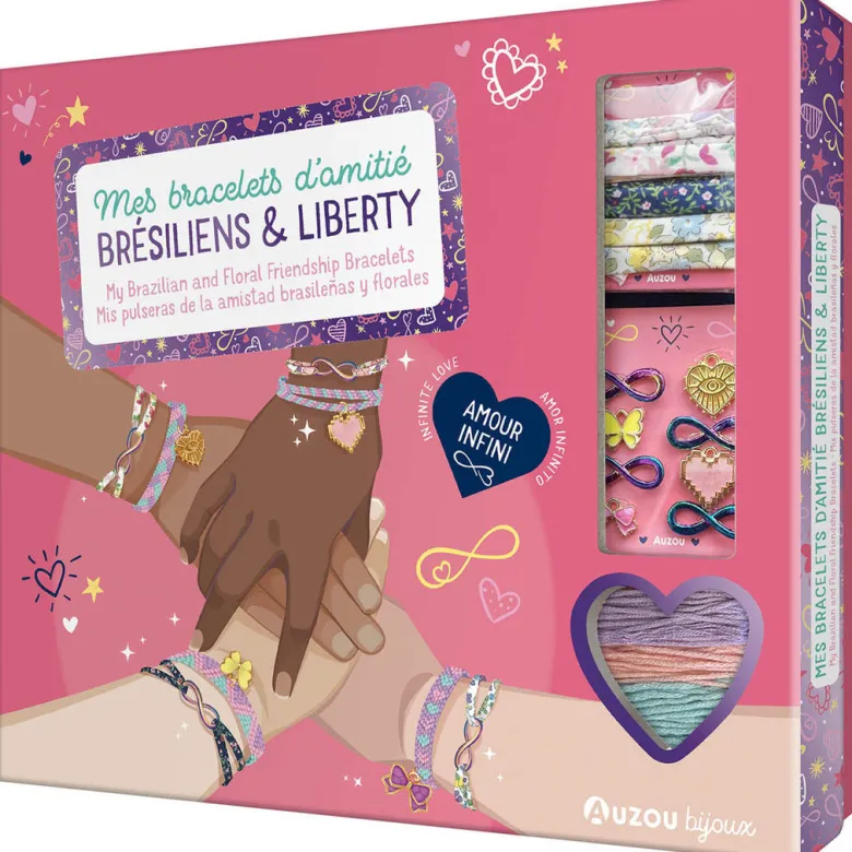 Auzou Jewellery Factory, Brazilian and Friendship Bracelets – Deluxe Set