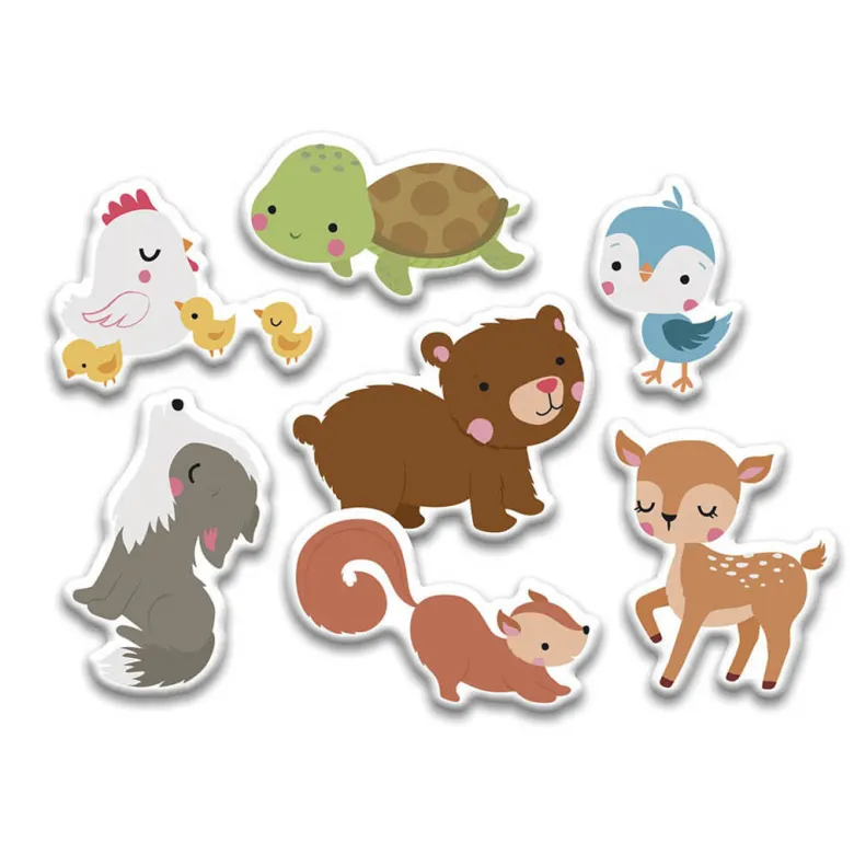 Auzou Magnetic Playset - Baby Animals