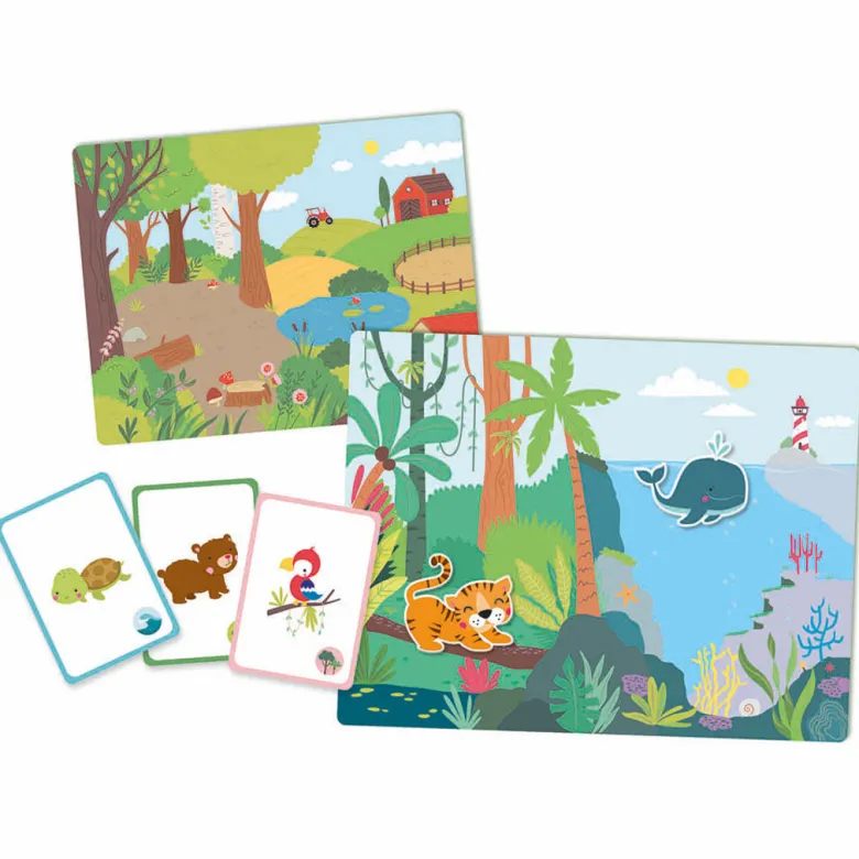 Auzou Magnetic Playset - Baby Animals