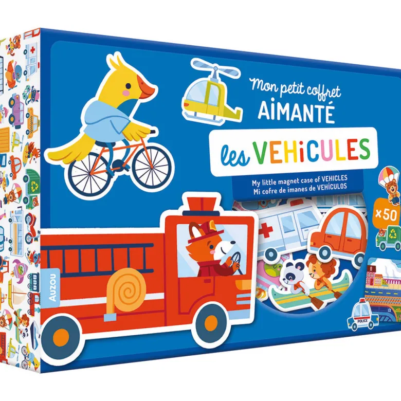 Auzou Magnetic Playset, Vehicles