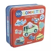 Auzou Metal Tin Stickers, Modes of Transport