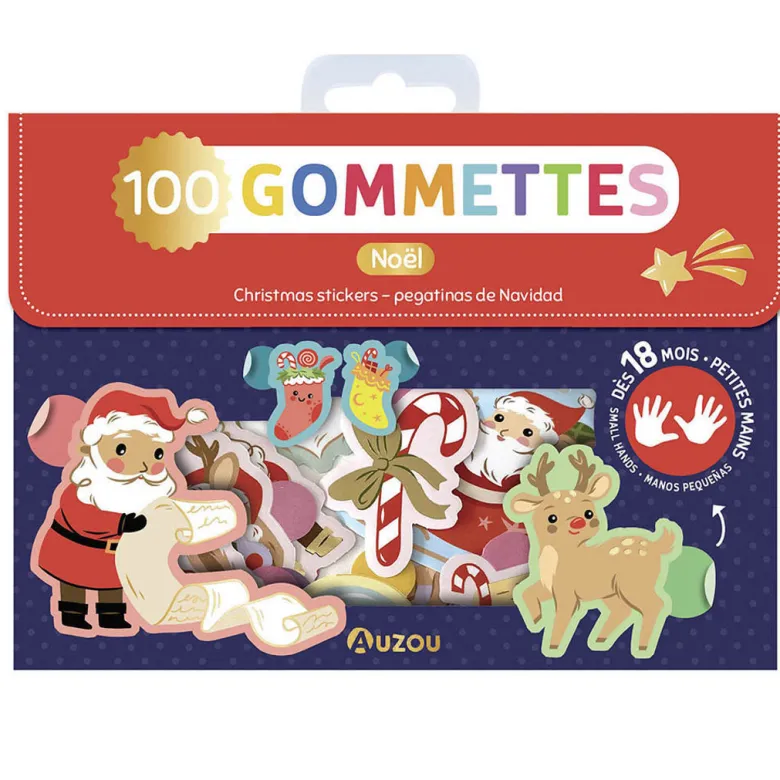 Auzou My First Stickers, Christmas - From 18 months