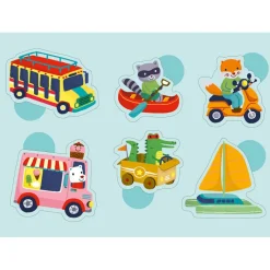 Auzou My First Stickers, Vehicles