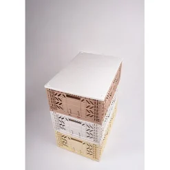 Aykasa Lid for Maxi Foldable Crate, Coconut Milk