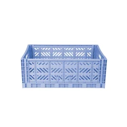 Aykasa Maxi Foldable Crate, Baby Blue