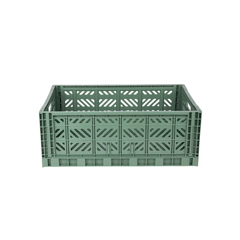 Aykasa Maxi Folding Crate, Almond Green