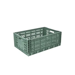 Aykasa Maxi Folding Crate, Almond Green