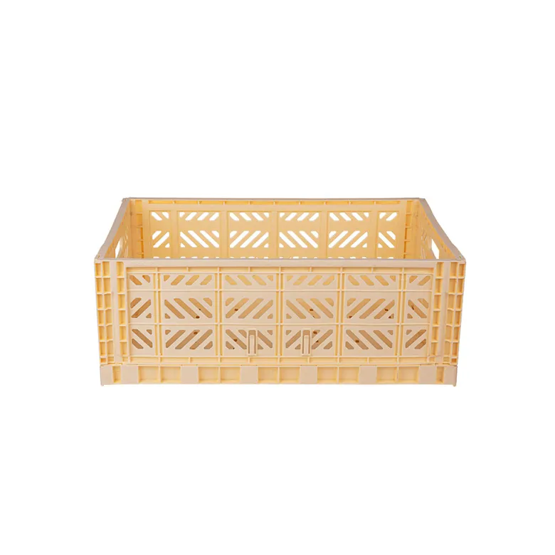 Aykasa Maxi Folding Crate, Banana