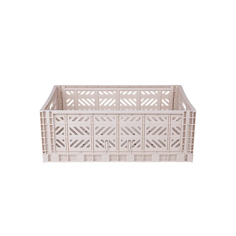 Aykasa Maxi Folding Crate, Coconut Milk
