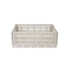 Aykasa Maxi Folding Crate, Light Grey