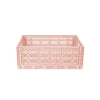 Aykasa Maxi Folding Crate, Milk Tea