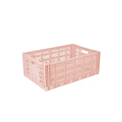 Aykasa Maxi Folding Crate, Milk Tea