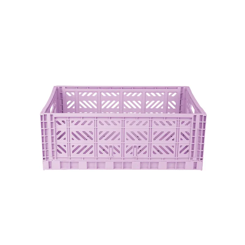 Aykasa Maxi Folding Crate, Orchid