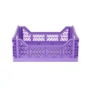Aykasa Midi Foldable Crate, Taro Milk Tea