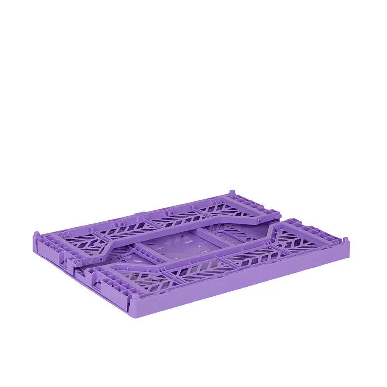Aykasa Midi Foldable Crate, Taro Milk Tea