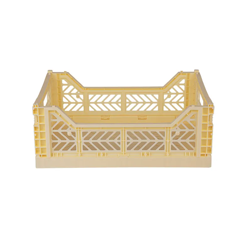 Aykasa Midi Folding Crate, Banana