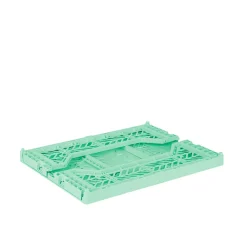 Aykasa Midi Folding Crate, Warm Mint