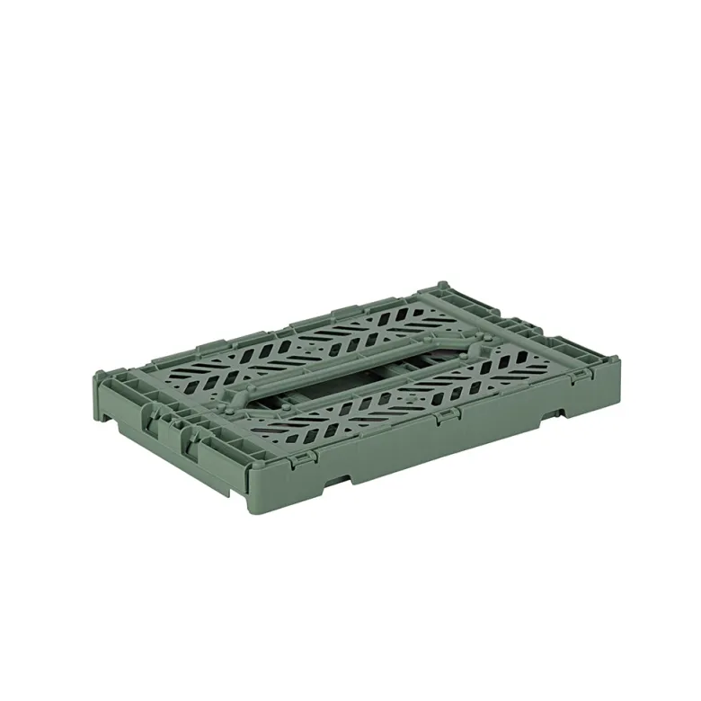 Aykasa Mini Folding Crate, Almond Green