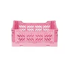 Aykasa Mini Folding Crate, Baby Pink