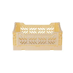 Aykasa Mini Folding Crate, Banana