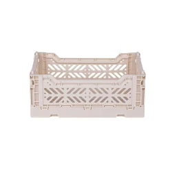 Aykasa Mini Folding Crate, Coconut Milk